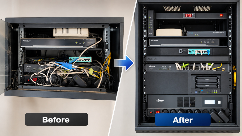 Uredan rack – stabilna infrastruktura